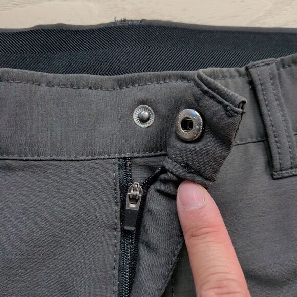 BYLT Kinetic Everyday Pant Mens 29x26 Charcoal Gray Performance Stretch EUC - Picture 5 of 15